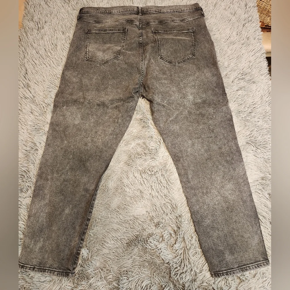 Gap Vintage Slim Button Fly Blackwash Demin - Picture 6 of 7